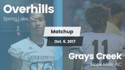 Matchup: Overhills vs. Grays Creek  2017