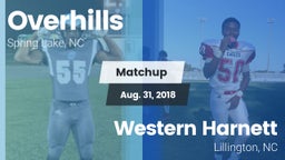 Matchup: Overhills vs. Western Harnett  2018