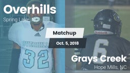 Matchup: Overhills vs. Grays Creek  2018