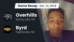 Recap: Overhills  vs. Byrd  2018