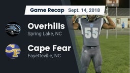 Recap: Overhills  vs. Cape Fear  2018