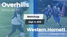 Matchup: Overhills vs. Western Harnett  2019