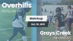 Matchup: Overhills vs. Grays Creek  2019
