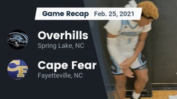 Recap: Overhills  vs. Cape Fear  2021