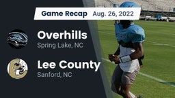 Recap: Overhills  vs. Lee County  2022