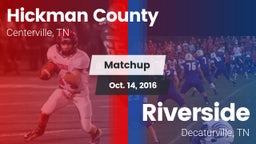 Matchup: Hickman County vs. Riverside  2016