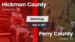 Matchup: Hickman County vs. Perry County  2017