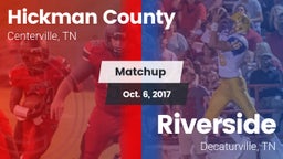 Matchup: Hickman County vs. Riverside  2017