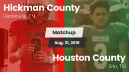 Matchup: Hickman County vs. Houston County  2018