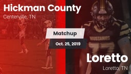Matchup: Hickman County vs. Loretto  2019