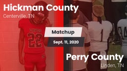 Matchup: Hickman County vs. Perry County  2020