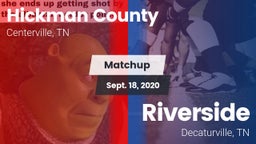 Matchup: Hickman County vs. Riverside  2020