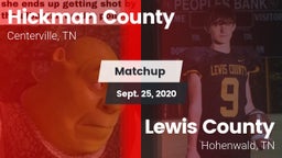 Matchup: Hickman County vs. Lewis County  2020