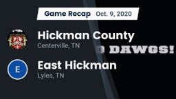 Recap: Hickman County  vs. East Hickman  2020
