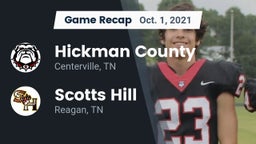 Recap: Hickman County  vs. Scotts Hill  2021