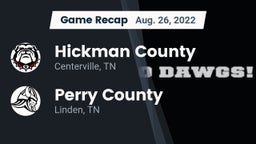 Recap: Hickman County  vs. Perry County  2022