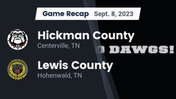 Recap: Hickman County  vs. Lewis County  2023