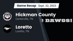 Recap: Hickman County  vs. Loretto  2023