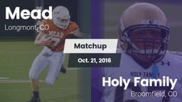 Matchup: Mead  vs. Holy Family  2016