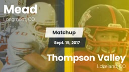 Matchup: Mead  vs. Thompson Valley  2017