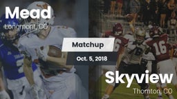 Matchup: Mead  vs. Skyview  2018