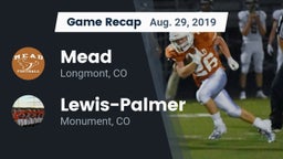 Recap: Mead  vs. Lewis-Palmer  2019