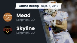 Recap: Mead  vs. Skyline  2019