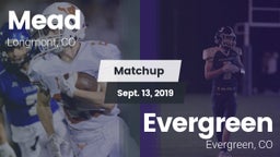 Matchup: Mead  vs. Evergreen  2019