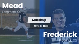 Matchup: Mead  vs. Frederick  2019