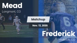 Matchup: Mead  vs. Frederick  2020