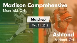 Matchup: Madison Comprehensiv vs. Ashland  2016