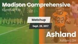Matchup: Madison Comprehensiv vs. Ashland  2017