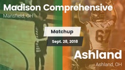 Matchup: Madison Comprehensiv vs. Ashland  2018