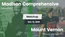 Matchup: Madison Comprehensiv vs. Mount Vernon  2018