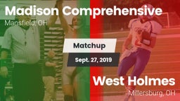 Matchup: Madison Comprehensiv vs. West Holmes  2019