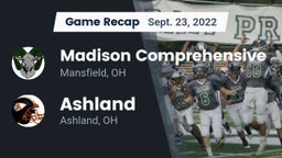 Recap: Madison Comprehensive  vs. Ashland  2022