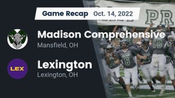 Recap: Madison Comprehensive  vs. Lexington  2022