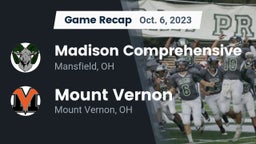 Recap: Madison Comprehensive  vs. Mount Vernon  2023