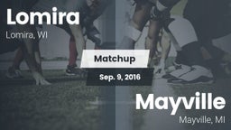 Matchup: Lomira vs. Mayville  2016