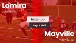 Matchup: Lomira vs. Mayville  2017