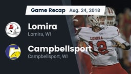 Recap: Lomira  vs. Campbellsport  2018