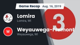 Recap: Lomira  vs. Weyauwega-Fremont  2019