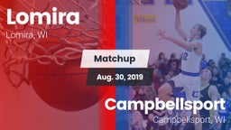 Matchup: Lomira vs. Campbellsport  2019
