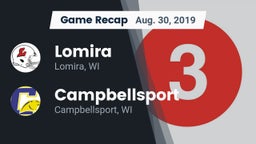 Recap: Lomira  vs. Campbellsport  2019