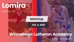 Matchup: Lomira vs. Winnebago Lutheran Academy  2019