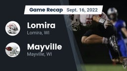 Recap: Lomira  vs. Mayville  2022