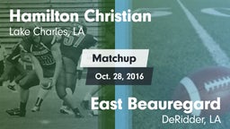 Matchup: Hamilton Christian vs. East Beauregard  2016