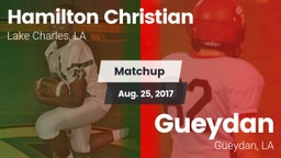 Matchup: Hamilton Christian vs. Gueydan  2017