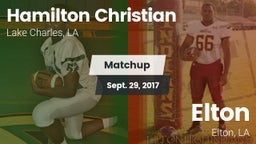 Matchup: Hamilton Christian vs. Elton  2017