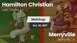 Matchup: Hamilton Christian vs. Merryville  2017